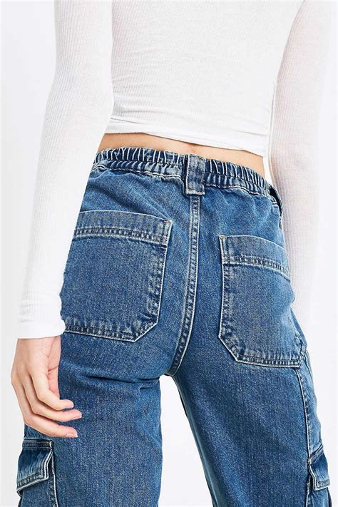 Daze Denim Go-Getter High-Waisted Flare Jean - Front Slit. . Womens bdg jeans